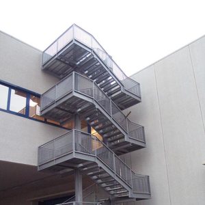 STEEL ELEMENTS: Steel Staircase